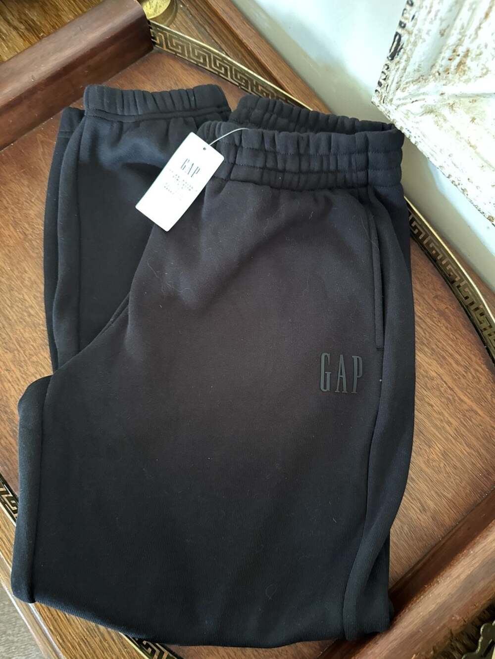 Gap Men's Fleece Joggers Black Size M